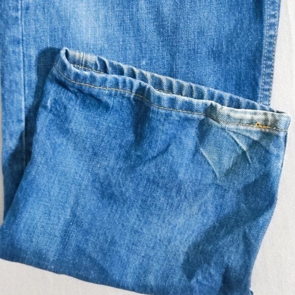 Levi's 505™ Jeans Regular Fit Men's size W38L34 denim blue straight leg classic - Picture 11 of 14